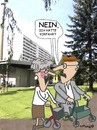 Cartoon: ICH HATTE VORFAHRT (small) by EASTERBY tagged senioren,rollatoren