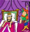 Cartoon: Kings blood (small) by EASTERBY tagged kings,jesters,bloodtranfusions,medical