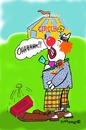 Cartoon: OOOohhhhh!!! (small) by EASTERBY tagged circus,clowns