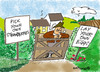 Cartoon: PICK OR LAY! (small) by EASTERBY tagged agriculture selfservice