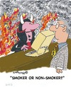 Cartoon: Smoke Signals 29 (small) by EASTERBY tagged smoking health devil