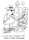 Cartoon: Snake beggar (small) by EASTERBY tagged snakecharmer india