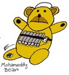 Cartoon: Teddy Explosive Bear (small) by EASTERBY tagged terror terrorists islam