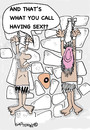 Cartoon: Wall in the hole sex (small) by EASTERBY tagged prison,torture