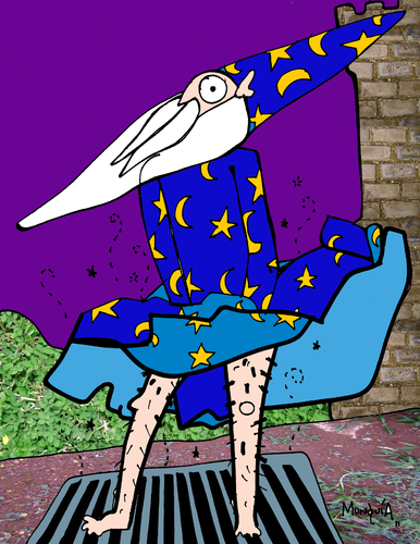 Cartoon: Merlin Monroe (medium) by Munguia tagged munguia,calcamunguia,arte,costa,rica,merlin,marilyn,monroe,marilin,magic,magician