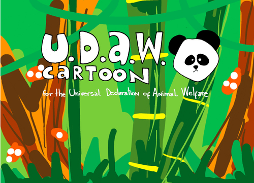 Cartoon: DUBACARTOON - UDAWCARTOON (medium) by Munguia tagged duba,dubacartoon,udaw,udawcartoon,animal,rights,welfare,wspa,protection,international
