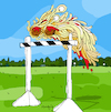 Cartoon: Flying Spaghetti Monster (small) by Munguia tagged beck,odelay,dog