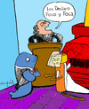 Cartoon: Foco y Foca (small) by Munguia tagged foca,foco,seal,flashlight,light,flash
