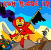 Cartoon: Man made in Iron (small) by Munguia tagged iron,man,maiden,the,trooper,cover,album,parodies,parody