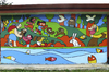 Cartoon: Mural Hogar Sol (small) by Munguia tagged mural,painting,child,children,colour,joy,happines,happy