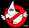 Cartoon: No KKK (small) by Munguia tagged ghostbusters,antikkk,kkk,racism,no,haters,evil,bad,parody,logo,parodies,munguia,costa,rica,humor