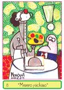 Cartoon: painted lunch (small) by Munguia tagged clown payaso munguia calcamunguia restaurant dinner