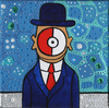 Cartoon: Son of pokemon (small) by Munguia tagged magritte,son,of,man,apple,pokemon,go,pokeball