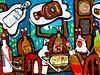 Cartoon: Spirit drinks (small) by Munguia tagged calcamunguias,costa,rica,bebidas,espirituosas,espiritos,medium,licores