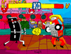 Cartoon: Street Fighter (small) by Munguia tagged street,fighter,cartoon,video,game,munguia