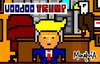 Cartoon: Voodoo Trump Video Game (small) by Munguia tagged donald,trump,voodoo,hate,portrait,video,game,pixel