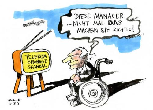 Cartoon: Amateure! (medium) by Kostas Koufogiorgos tagged schäuble,telekom,spionage,skandal,kostas,koufogiorgos,wolfgang schäuble,wolfgang,schäuble,telekom,spionage,spionageverdacht,verdacht,spionageskandal,affäre,skandal,abhören,observieren,observierung,transparenz,ermittlung,terrorismus,schutz,sicherheit