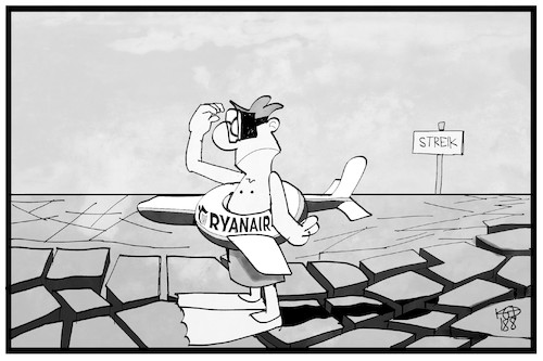 Die Ryanair-Piloten streiken