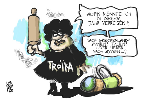 Die Troika schlägt zu