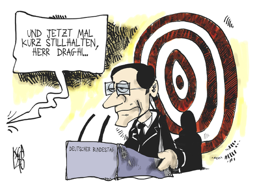 Draghi im Bundestag