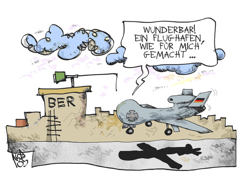 Cartoon: Drohnen-Affäre (medium) by Kostas Koufogiorgos tagged drohne,eurohawk,ber,berlin,flughafen,steuern,steuergeld,flugzeug,karikatur,koufogiorgos,drohne,eurohawk,ber,berlin,flughafen,steuern,steuergeld,flugzeug,karikatur,koufogiorgos