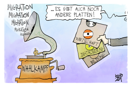 Eintöniger Wahlkampf