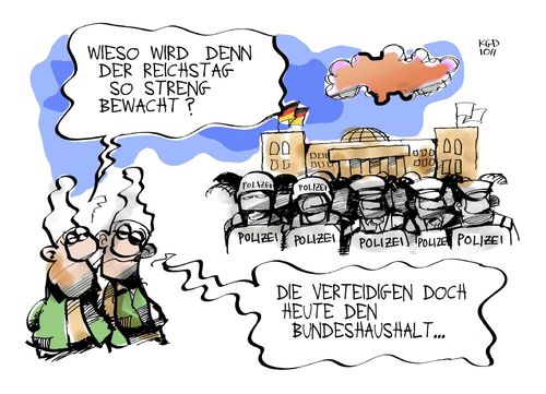 Haushalt und Reichstag