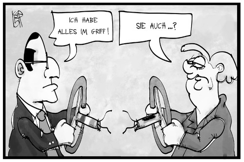 Hollande und Merkel