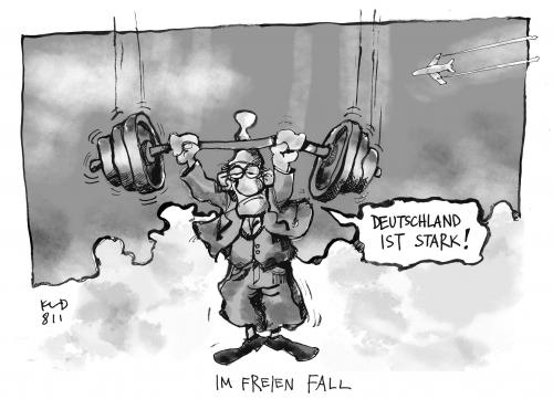 Im freien Fall