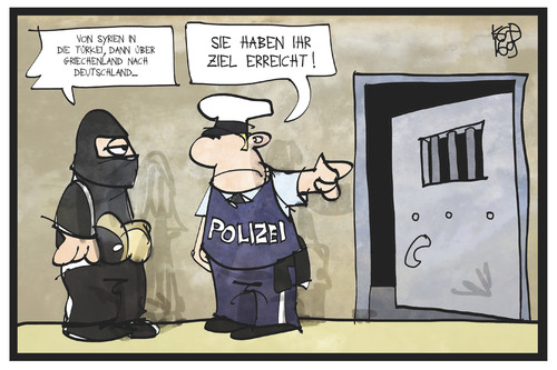IS-Terroristen in Deutschland