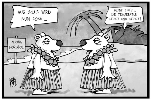 Cartoon: Neujahr am Nordpol (medium) by Kostas Koufogiorgos tagged karikatur,koufogiorgos,illustration,cartoon,neujahr,eisbär,nordpol,silvester,temperatur,klima,wärme,wetter,temperaturanstieg,karikatur,koufogiorgos,illustration,cartoon,neujahr,eisbär,nordpol,silvester,temperatur,klima,wärme,wetter,temperaturanstieg