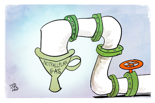 Cartoon: Notfallplan Gas (medium) by Kostas Koufogiorgos tagged karikatur,koufogiorgos,notfallplan,gas,energie,energieversorgung,pipeline,trichter,karikatur,koufogiorgos,notfallplan,gas,energie,energieversorgung,pipeline,trichter
