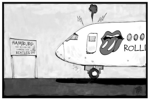 Cartoon: Rolling Stones (medium) by Kostas Koufogiorgos tagged karikatur,koufogiorgos,illustration,cartoon,rolling,stones,musik,tour,concert,beatles,star,club,hamburg,karriere,karikatur,koufogiorgos,illustration,cartoon,rolling,stones,musik,tour,concert,beatles,star,club,hamburg,karriere