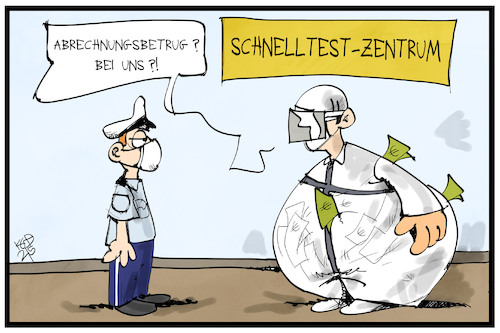 Schnelltest-Betrug