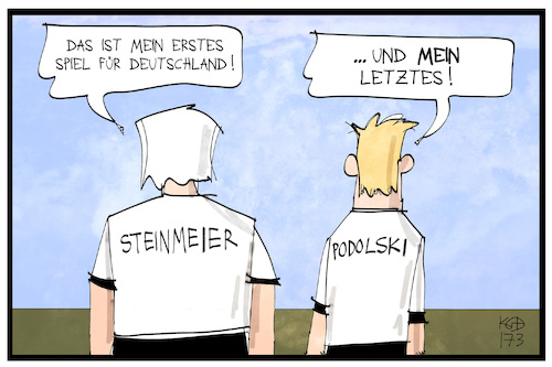 Steinmeier ud Podolski