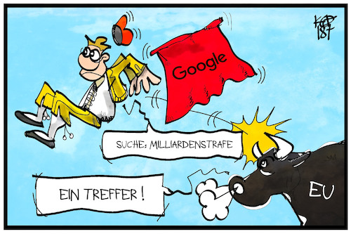 Strafe für Google