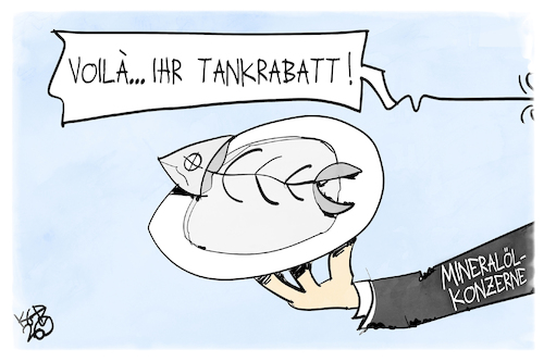 Cartoon: Tankrabatt (medium) by Kostas Koufogiorgos tagged karikatur,koufogiorgos,tankrabatt,fisch,gräten,mineralölkonzern,betrug,gewinn,karikatur,koufogiorgos,tankrabatt,fisch,gräten,mineralölkonzern,betrug,gewinn