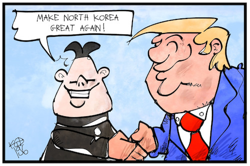 Trump und Kim