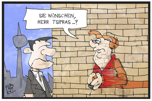 Tsipras in Berlin