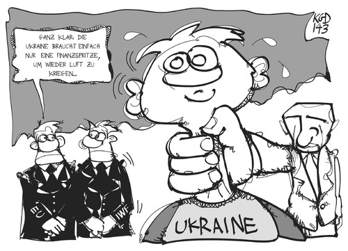 Ukraine im Würgegriff