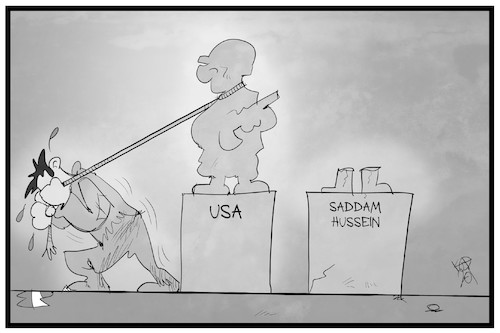 Cartoon: US-Truppen Irak (medium) by Kostas Koufogiorgos tagged karikatur,koufogiorgos,illustration,cartoon,irak,usa,denkmal,sturz,abzug,sad,saddam,hussein,geschichte,nahost,krieg,konflikt,militär,soldaten,karikatur,koufogiorgos,illustration,cartoon,irak,usa,denkmal,sturz,abzug,sad,saddam,hussein,geschichte,nahost,krieg,konflikt,militär,soldaten