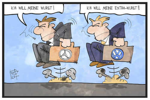 VW und Mercedes