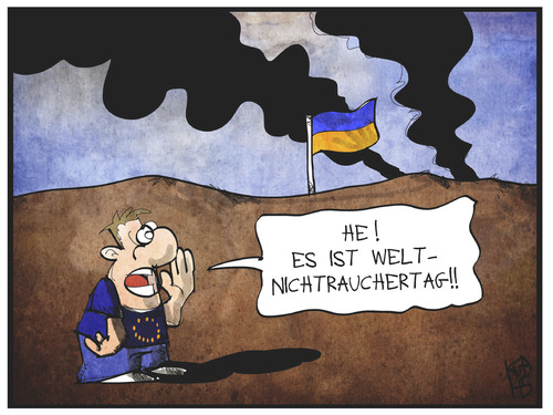 Weltnichtrauchertag und Ukraine