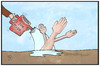 Cartoon: 1 Jahr Pegida (small) by Kostas Koufogiorgos tagged karikatur,koufogiorgos,illustration,cartoon,pegida,saat,pflanze,wachstum,rechtsextremismus,rechtsradikal,neonazi,nährboden,politik