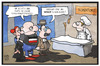 Cartoon: 2 Jahre Pegida (small) by Kostas Koufogiorgos tagged karikatur,koufogiorgos,illustration,cartoon,pegida,feier,geburtstag,torte,fremdenfeindlichkeit,jubilaeum,baecker,konditor,kunde,extremismus
