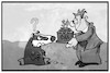 Cartoon: 30 Jahre DAX (small) by Kostas Koufogiorgos tagged karikatur,koufogiorgos,illustration,cartoon,dax,börse,index,aktien,geburtstag,jubiläum,dachs,wirtschaft,maerkte