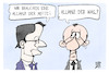 Cartoon: Allianz der Mitte (small) by Kostas Koufogiorgos tagged karikatur,koufogiorgos,merz,wüst,alianz,mitte,cdu