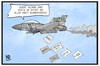 Cartoon: Allianz gegen den IS (small) by Kostas Koufogiorgos tagged karikatur,koufogiorgos,illustration,cartoon,is,terrorismus,flugzeug,allianz,saudi,arabien,bombardierung