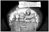 Cartoon: Anti-Terror-Paket (small) by Kostas Koufogiorgos tagged karikatur,koufogiorgos,illustration,cartoon,anti,terror,paket,maßnahme,polizei,familie,bürger,michel,fernsehen,schutz,bewachung,sicherheit,privatsphäre,politik