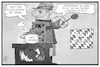 Cartoon: Atmender Deckel (small) by Kostas Koufogiorgos tagged karikatur,koufogiorgos,illustration,cartoon,teleshop,csu,partei,bayern,deckel,topf,herdprämie,maut,ausländer,kompromiss,obergrenze